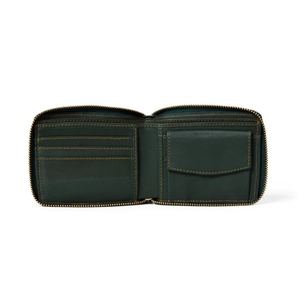 Adams Zweifach-Brieftasche – Grün