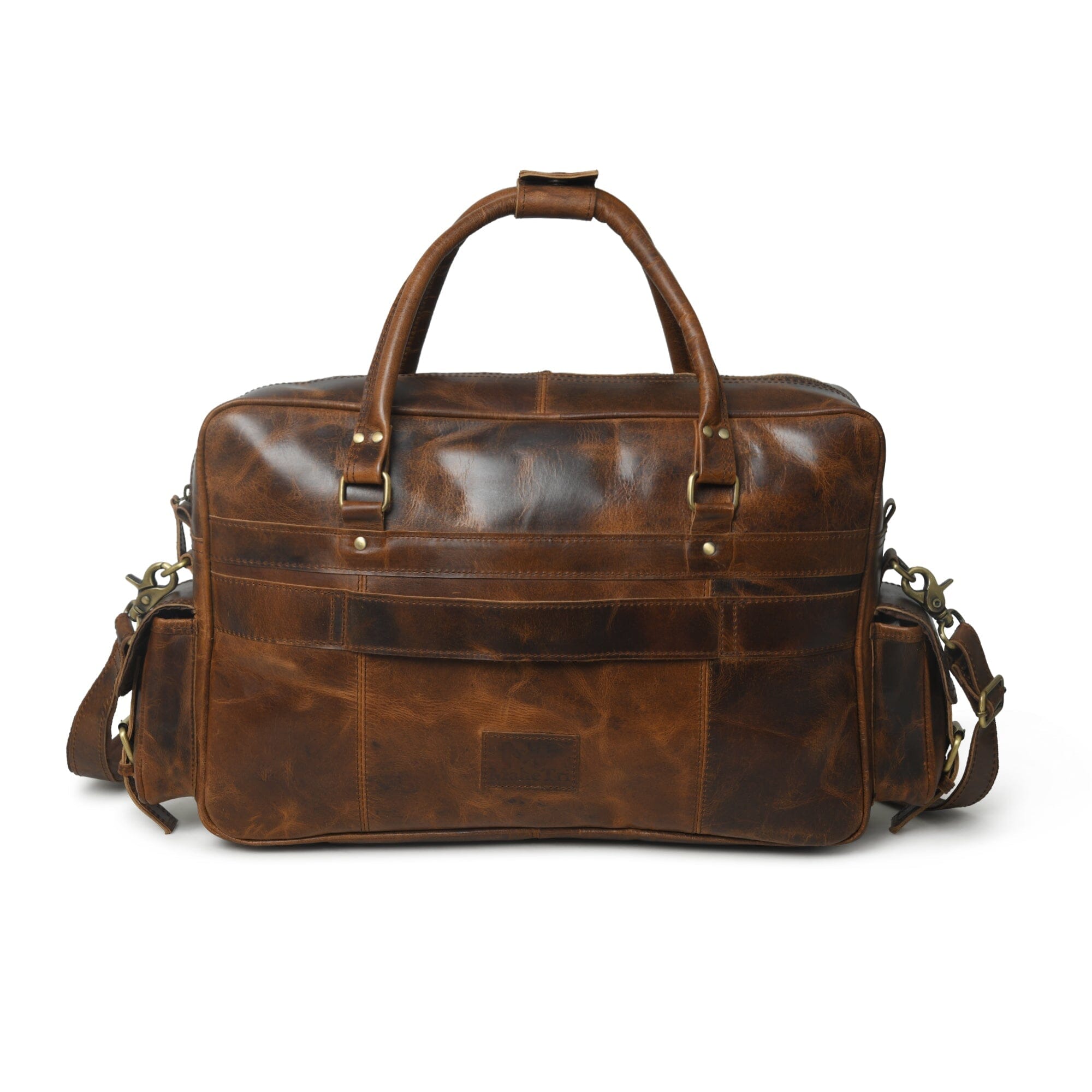 Finn Handgefertigte Laptoptasche aus Büffelleder