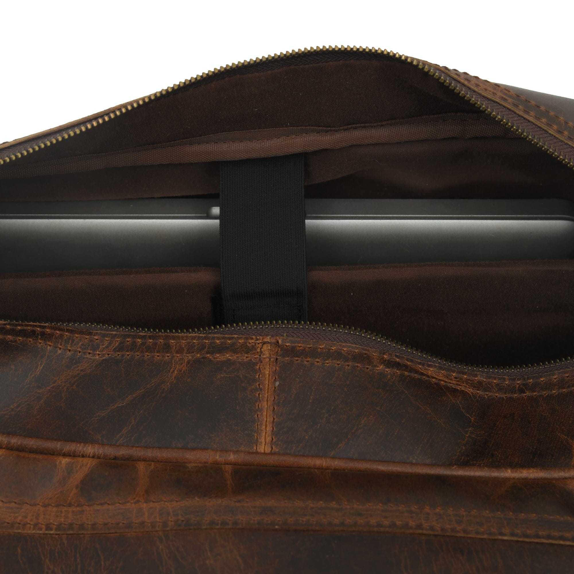 Finn Handgefertigte Laptoptasche aus Büffelleder