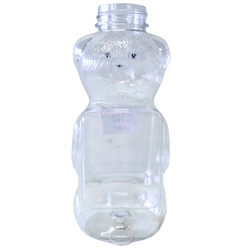 24 oz Plastik-Honigbären (flache Seiten)