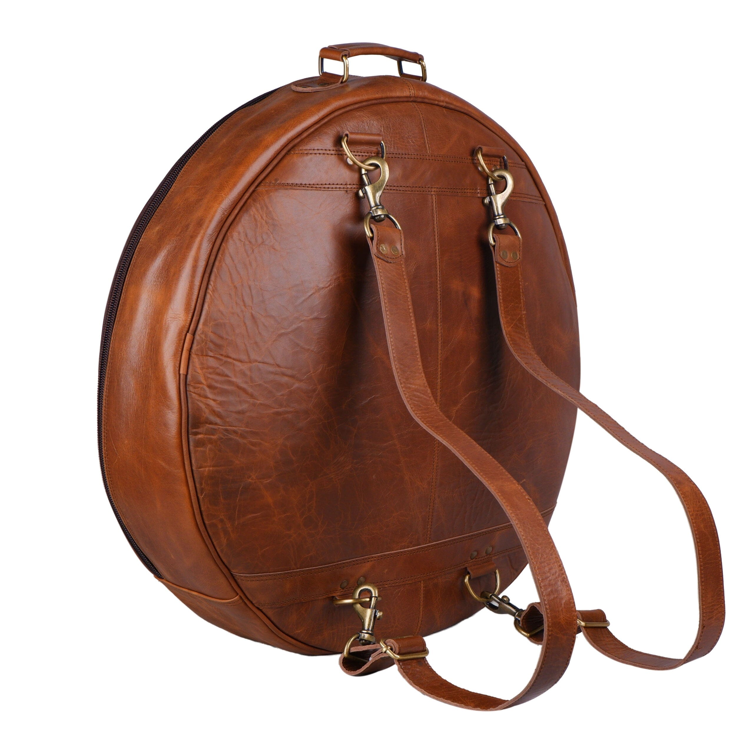 Rustikales Büffel-Becken-Etui