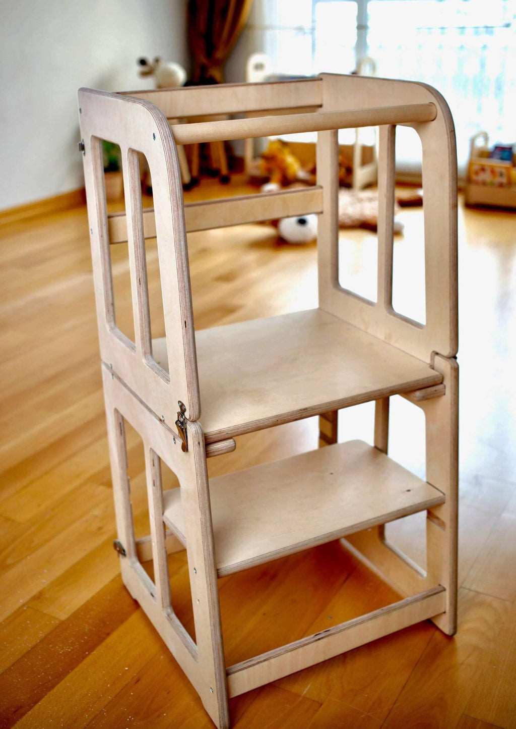 2in1 Montessori Lernturm & Schreibtisch