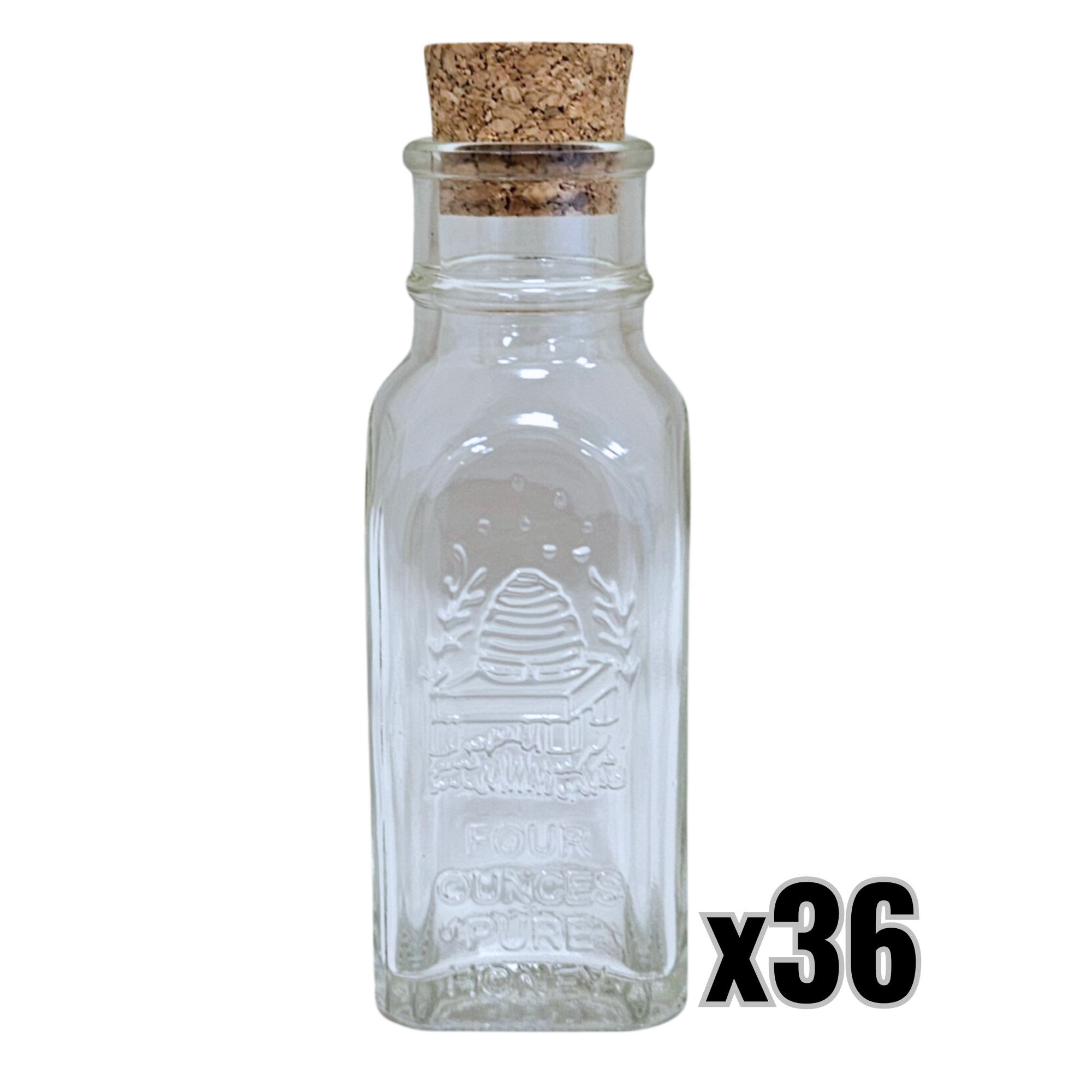 4 oz Glas Muth-Gläser mit Korken