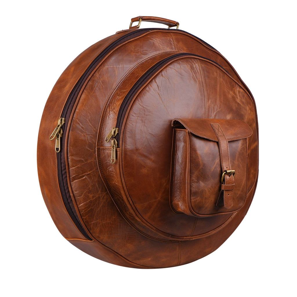 Rustikales Büffel-Becken-Etui