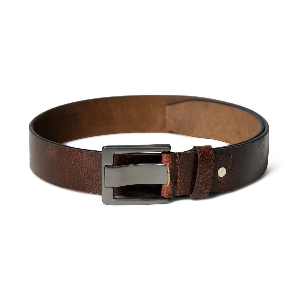 Timberline Dunkelbrauner Ledergürtel