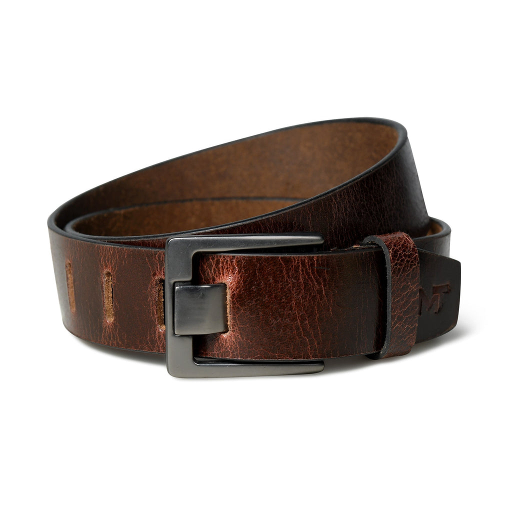 Timberline Dunkelbrauner Ledergürtel