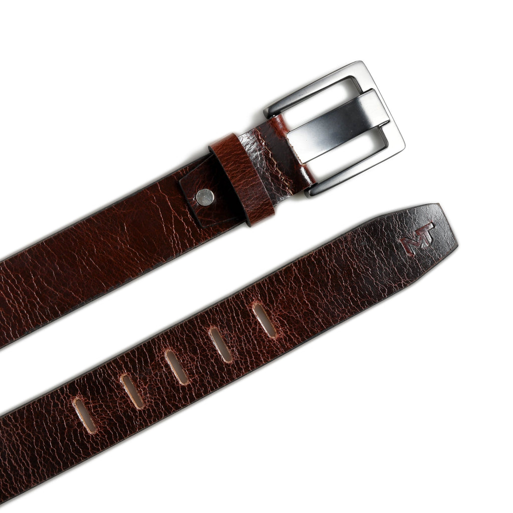 Pinecrest dunkelbrauner Ledergürtel