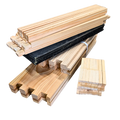 8-Frame Complete, Medium 6 5/8-inch Box with Frames and Foundation