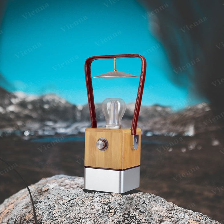 TRU De-LIGHT VIENNA Dimmbare Schreibtischlampe - Lampe / Powerbank / Dekoration All-in-One