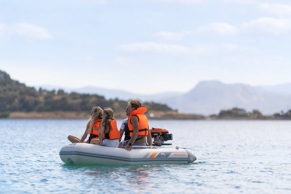 Aqua Marina A-DELUXE 2,77M Schlauchboot mit Aluminiumboden und Geschwindigkeitsmotor