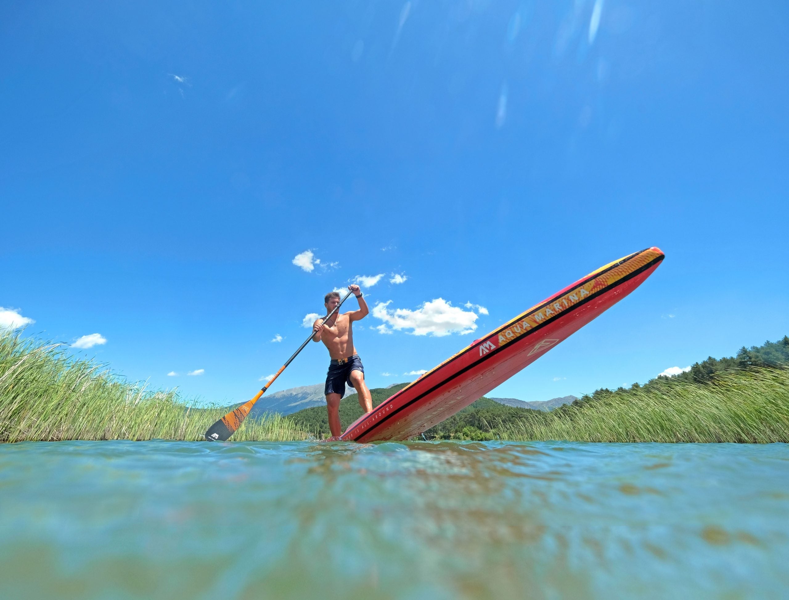 Aqua Marina RACE 12'6" aufblasbares Paddleboard Race SUP