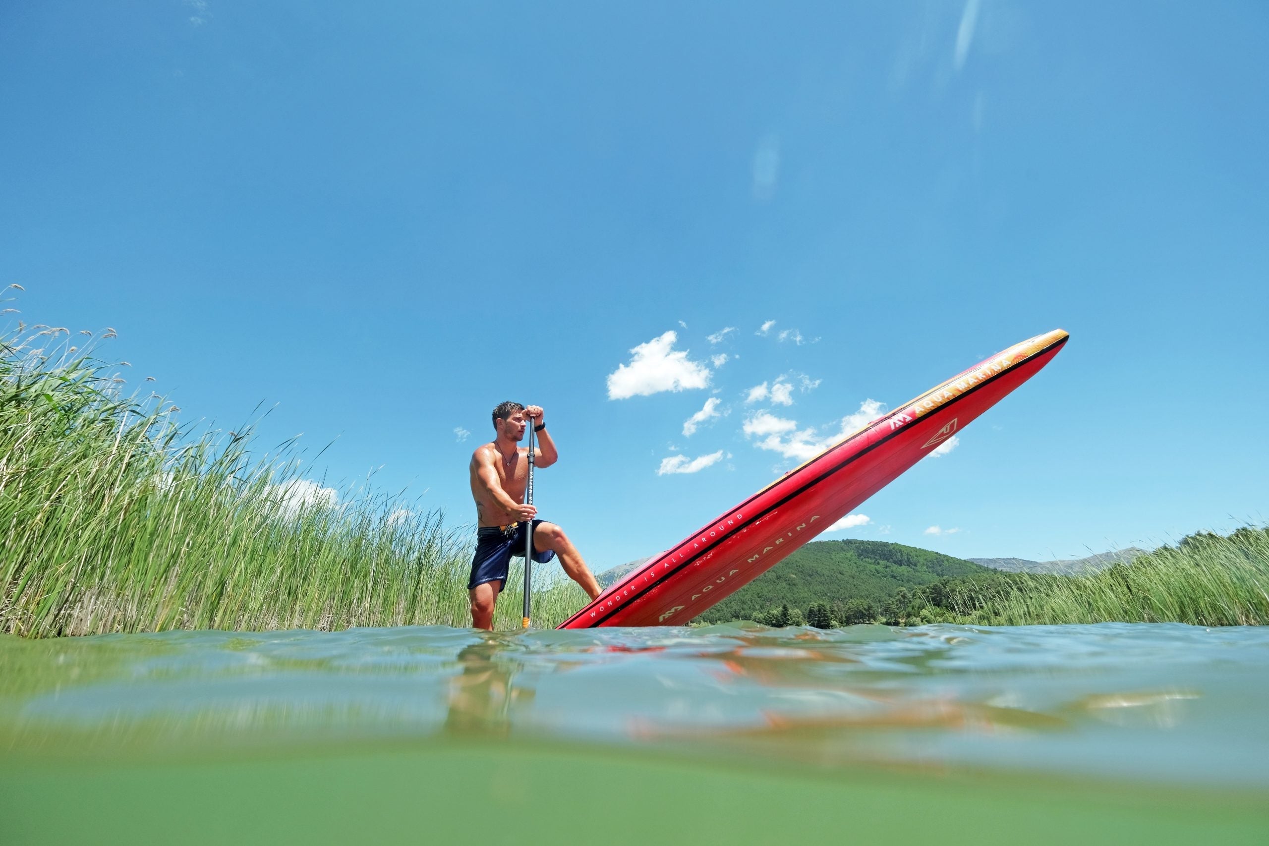 Aqua Marina RACE 12'6" aufblasbares Paddleboard Race SUP