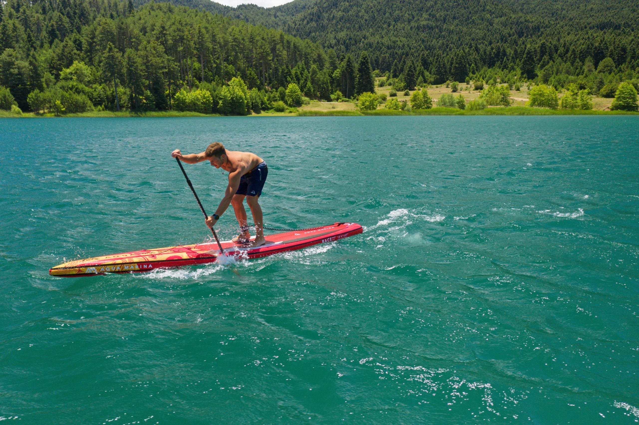 Aqua Marina RACE 12'6" aufblasbares Paddleboard Race SUP