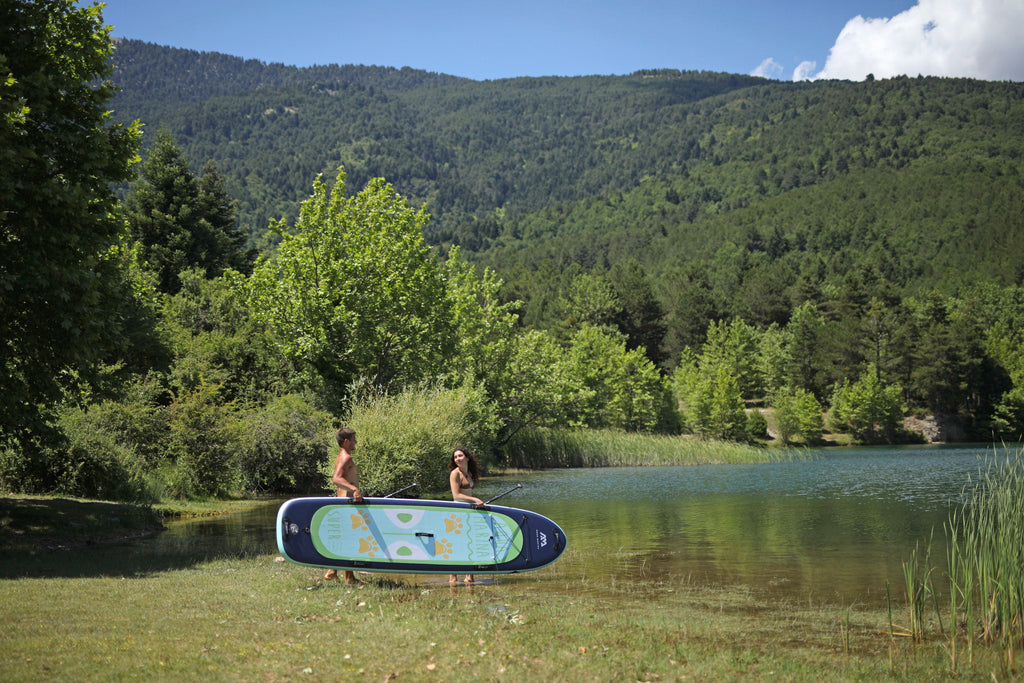 Aqua Marina SUPER TRIP 12'2" aufblasbares Stand-Up-Paddle-Board für mehrere Personen