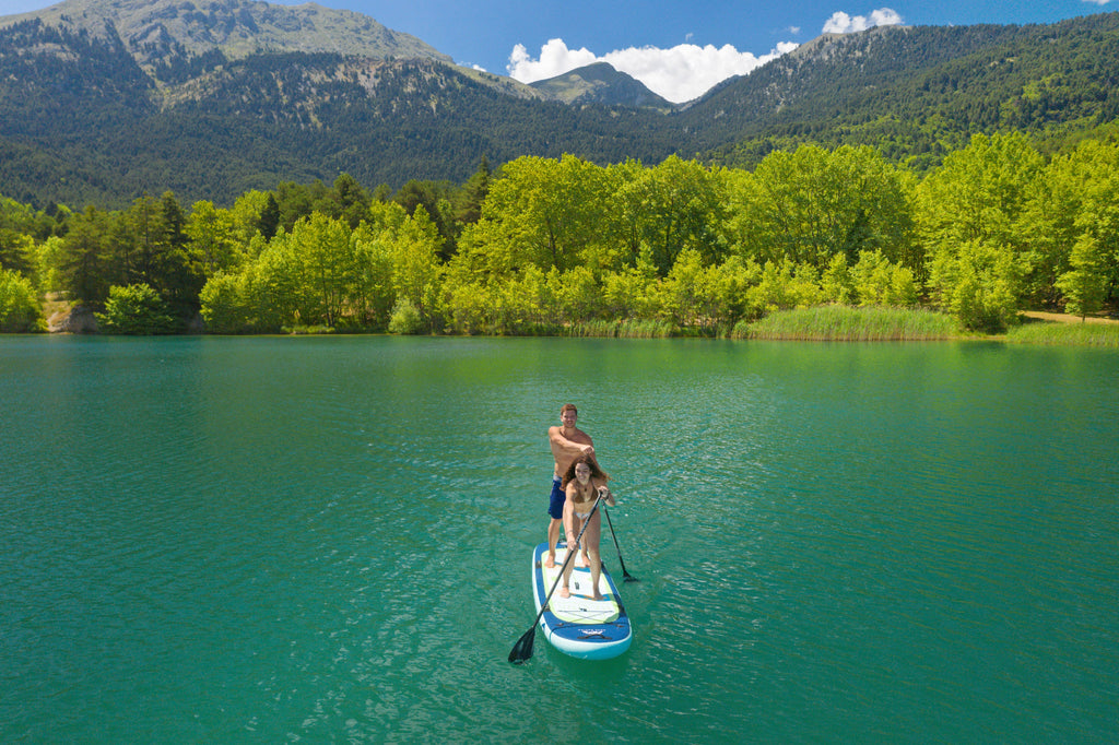 Aqua Marina SUPER TRIP 12'2" aufblasbares Stand-Up-Paddle-Board für mehrere Personen