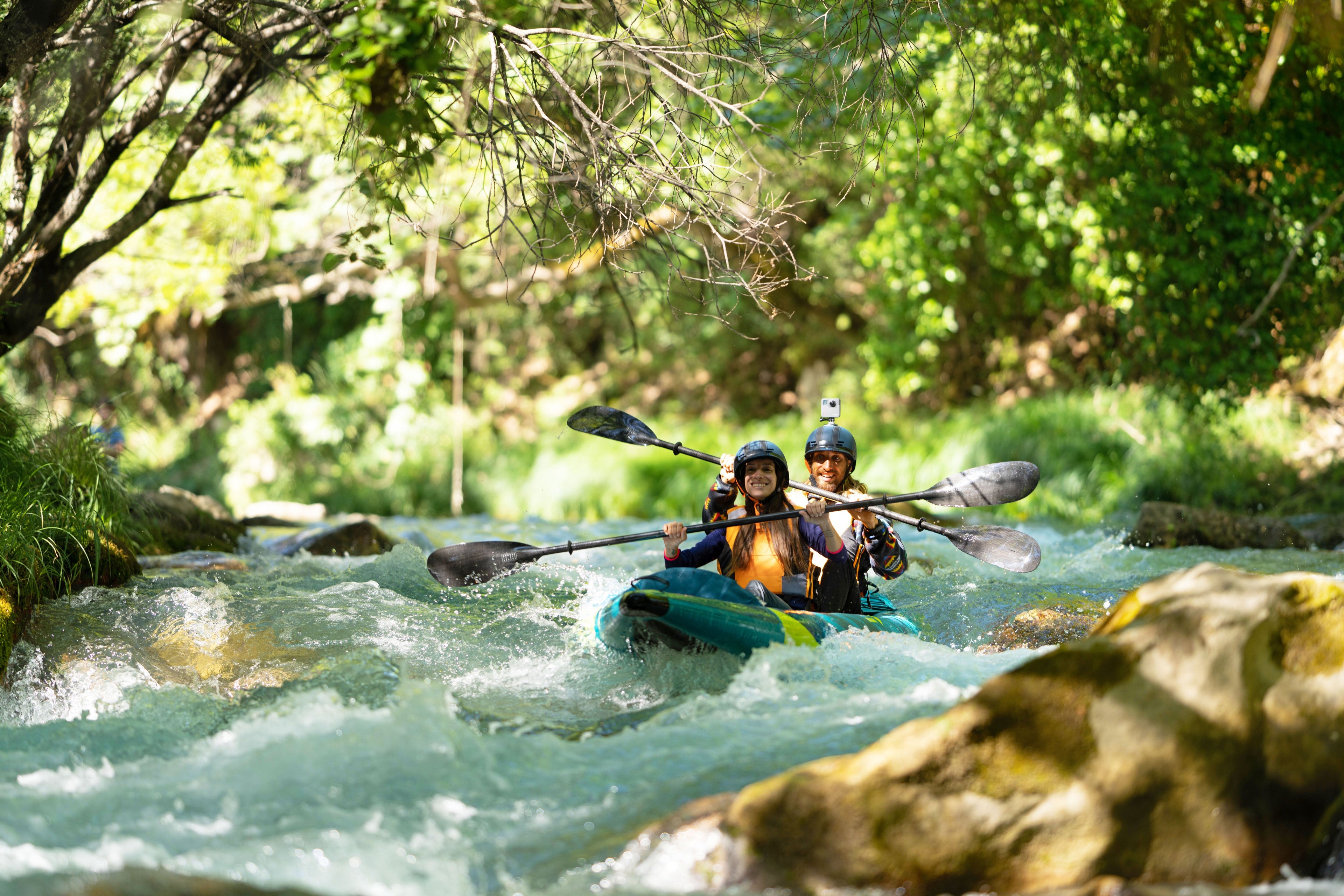Aqua Marina STEAM 13'6" Aufblasbares vielseitiges Wildwasserkajak