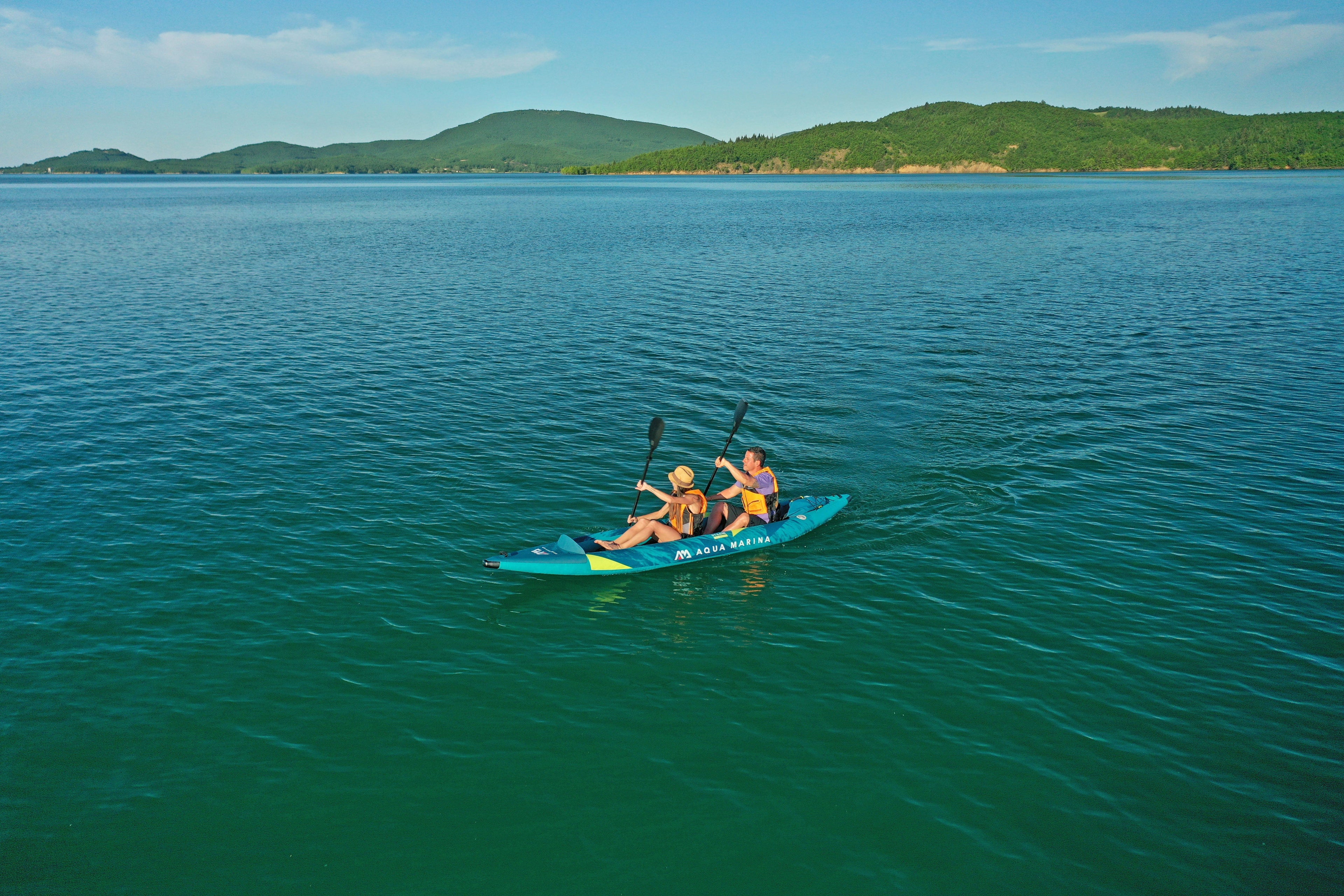 Aqua Marina STEAM 13'6" Aufblasbares vielseitiges Wildwasserkajak