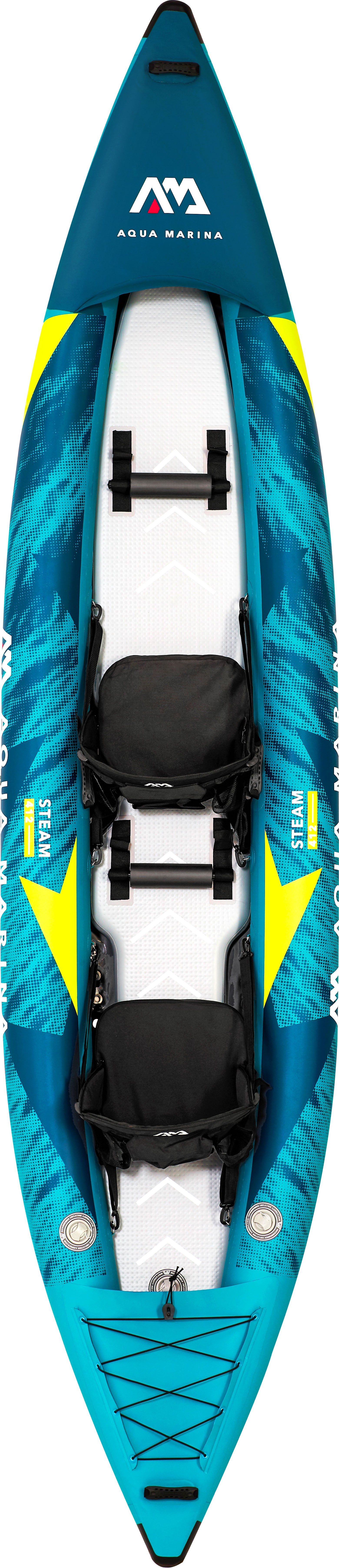 Aqua Marina STEAM 13'6" Aufblasbares vielseitiges Wildwasserkajak