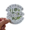 Bee Food Vinyl Sticker