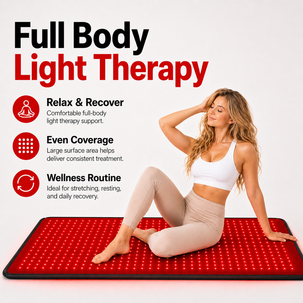 FullGlow™ 180 Ganzkörper Rotlicht- & Nahinfrarotmatte