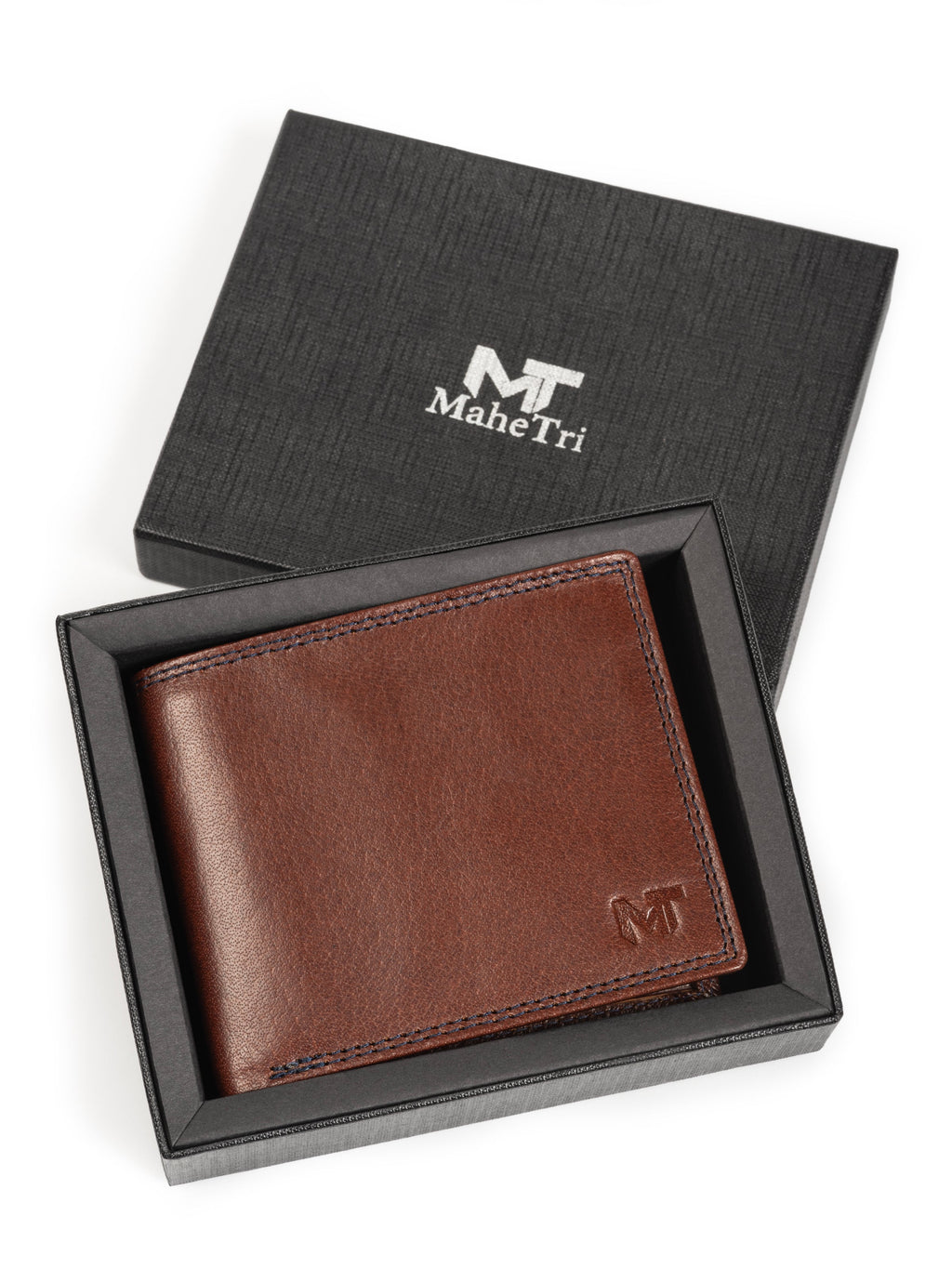 Brauner Schiefer Cash & Card Holder