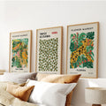 Flower Market, Kusama Art Prints. Modern Tropical Wall Decor