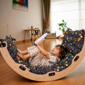 Climbing Arch / Rocker with Space Pattern Pillow