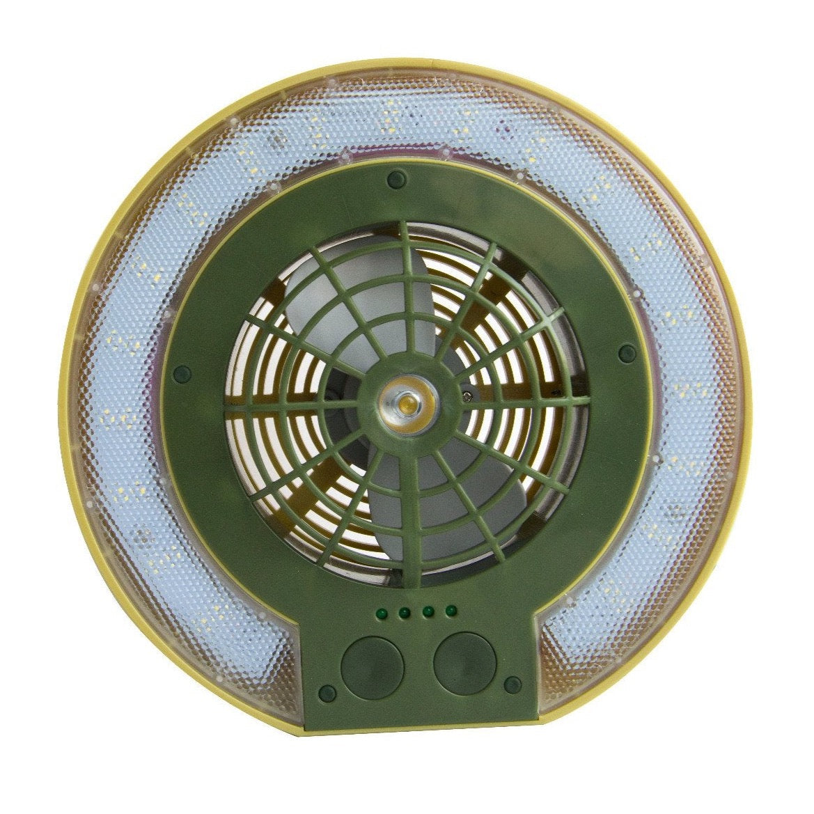 TRU De-LIGHT LiteBreeze LED Mehrzweck-Scheibenventilator / Licht für Arbeit / Freizeit - Innen- / Außenbereich